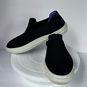 Rothy's Black and Blue Women's Sneakers women’s size 8 stretchy removable insole